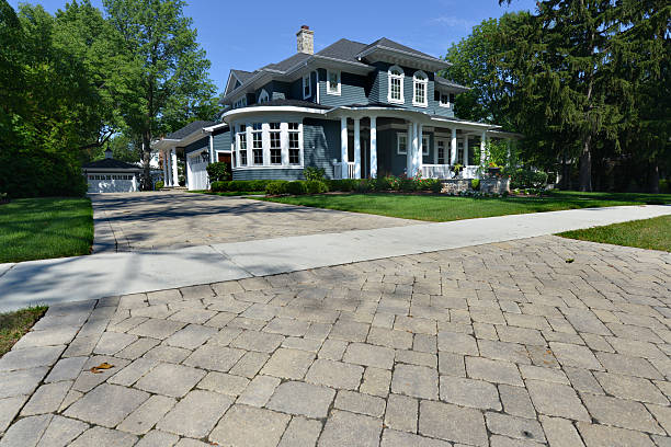 Permeable Paver Driveway in Waunakee, WI